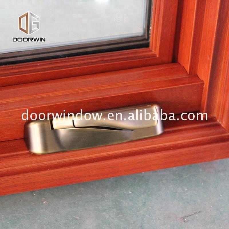 DOORWIN 2021Finish double pane windows glazing hand crank window American Certified , NAMI Certified, AS2047 Certified, by Doorwin on Alibaba