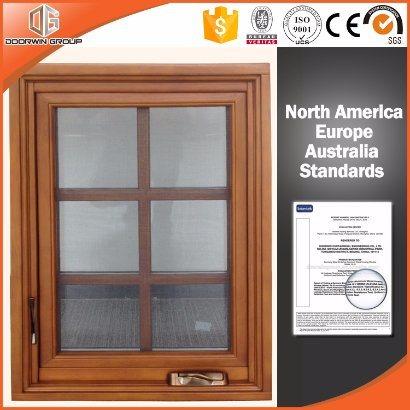 DOORWIN 2021Finished Paintting Tilt Turn Wood Window with Nice Window Grill Design - China Aluminum Window, Window