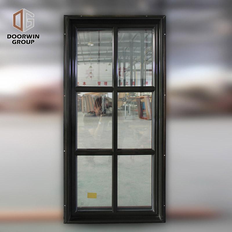 Doorwin 2021-Aluminum Wood  Picture Window with Colonial Bars