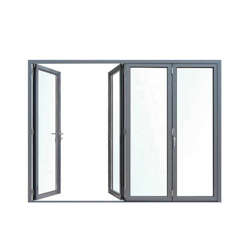 DOORWIN 2021Folding cabinet doors bikes aluminum bi-fold door hinge