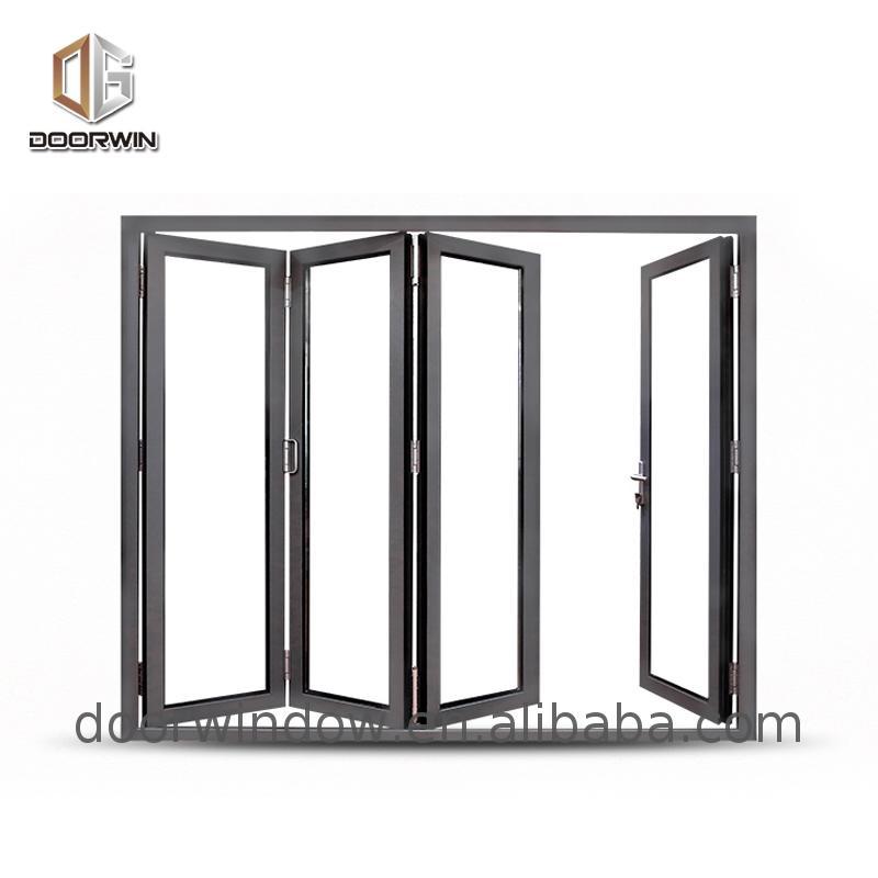 DOORWIN 2021Folding glass doors elevator door fairy