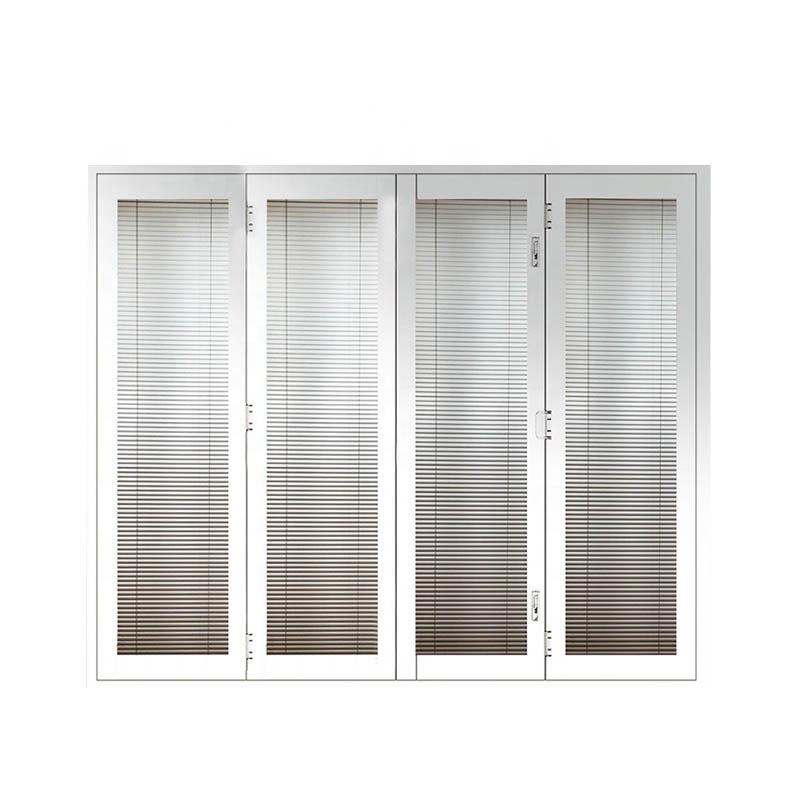 DOORWIN 2021Folding pivot door patio pieces partition aluminum profile bifolding window and