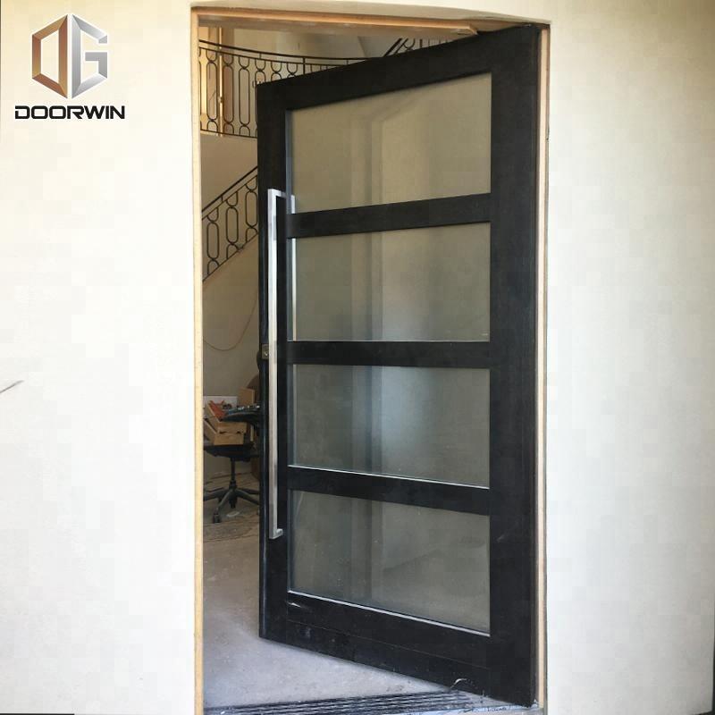 DOORWIN 2021Frameless glass door float clear tempered casement exteriorby Doorwin on Alibaba