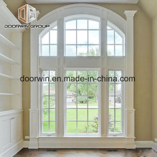 DOORWIN 2021French Window Grill Design Floor to Ceiling Windows Cost - China Storm Window, Wood Arched Window