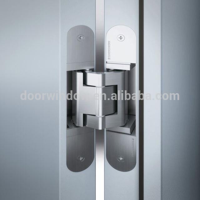 DOORWIN 2021French style simple oak wood door design invisible door with hide hingeby Doorwin