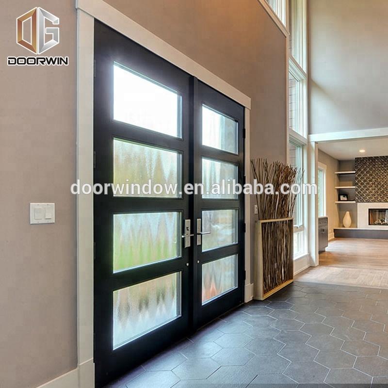 DOORWIN 2021Front Enter Door double glazed entrance doors by Doorwin on Alibaba