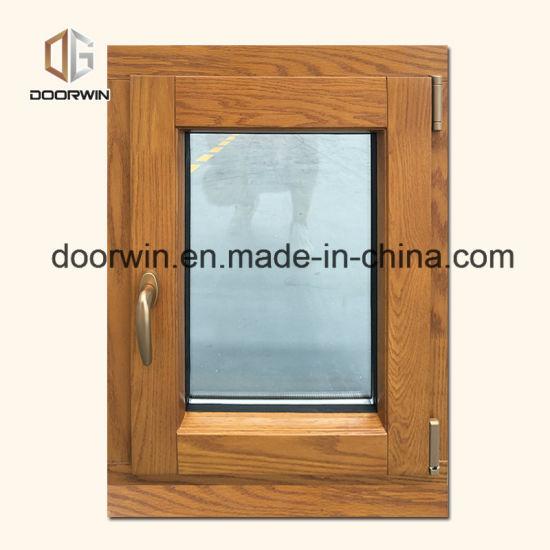 DOORWIN 2021Frosted Glass Bathroom Window - China Window, Teak Wood