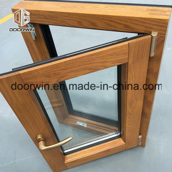 DOORWIN 2021German Origin Brand Hardware Hoppe Aluminum Clad Solid Pine Wood Tilt & Turn Window Casement Window - China Casement Window, Windows and Doors