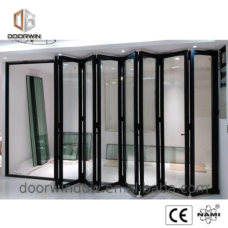 DOORWIN 2021Glass entry doors folding shower screen door