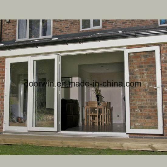 DOORWIN 2021Good Quality Accordion Glass Door Bi-Folding - China White, Folding Door