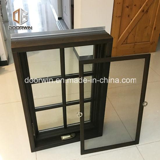 DOORWIN 2021Good Quality Aluminum Wood Window, Excellent Casement Wood&#160; Aluminum Window with Foldable Crank Handle - China Window, Aluminum Window