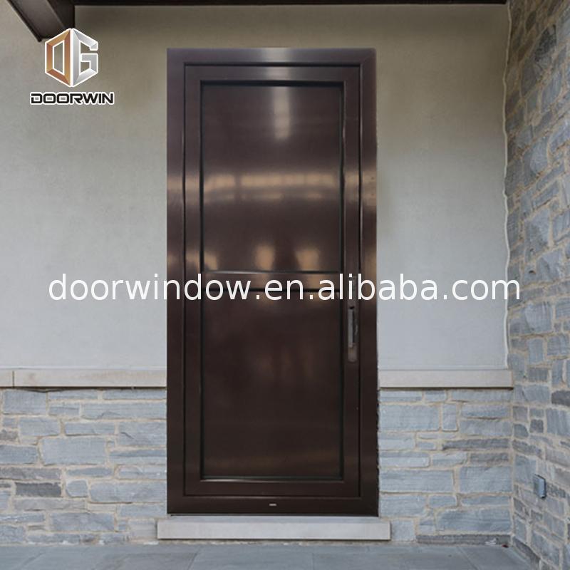 DOORWIN 2021Good quality factory directly depot & home entry door installation decorative glass front doors