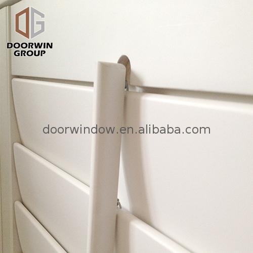 DOORWIN 2021Good quality factory directly half round window shade fixed wood windows casement