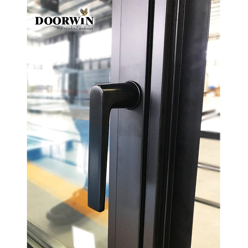 Doorwin 20212020 California Modern design home windows house aluminum tilt and turn windows