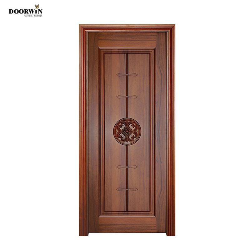 DOORWIN 2021Timber Door Design Internal Solid Panel Wooden Doors