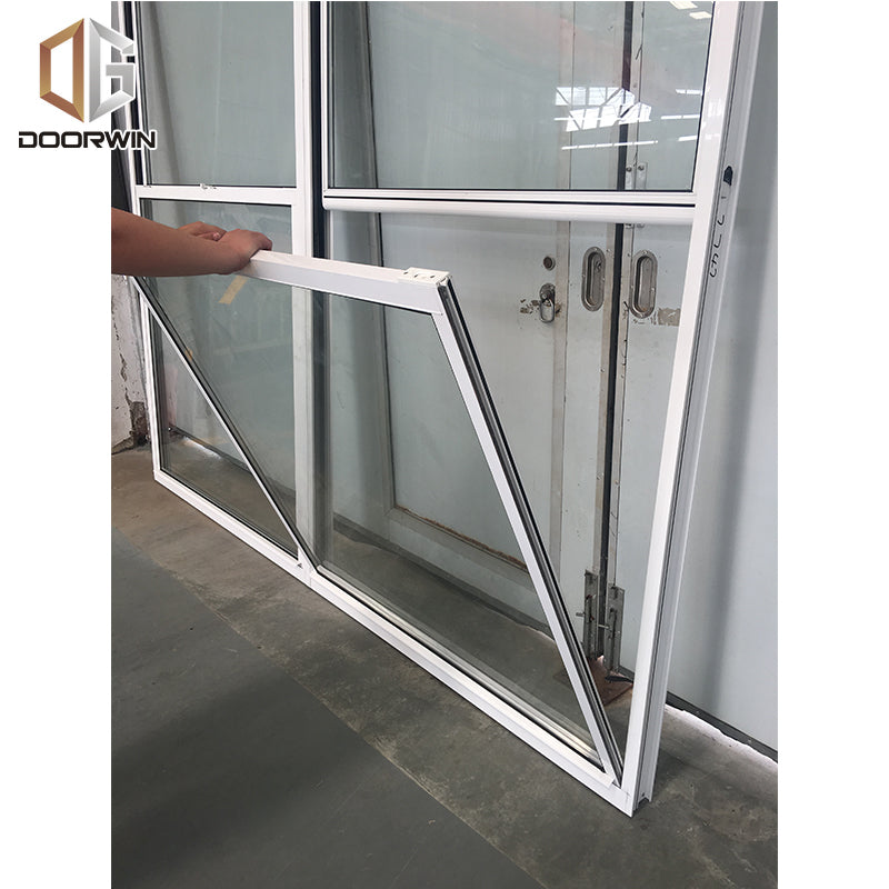 Doorwin 2021No.1 sale in American style sliding square white colors single hung double hung aluminum material windows