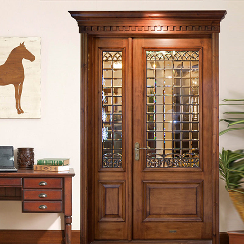 Doorwin 2021Good Quality And Apartment Interior Wood Glass Doors