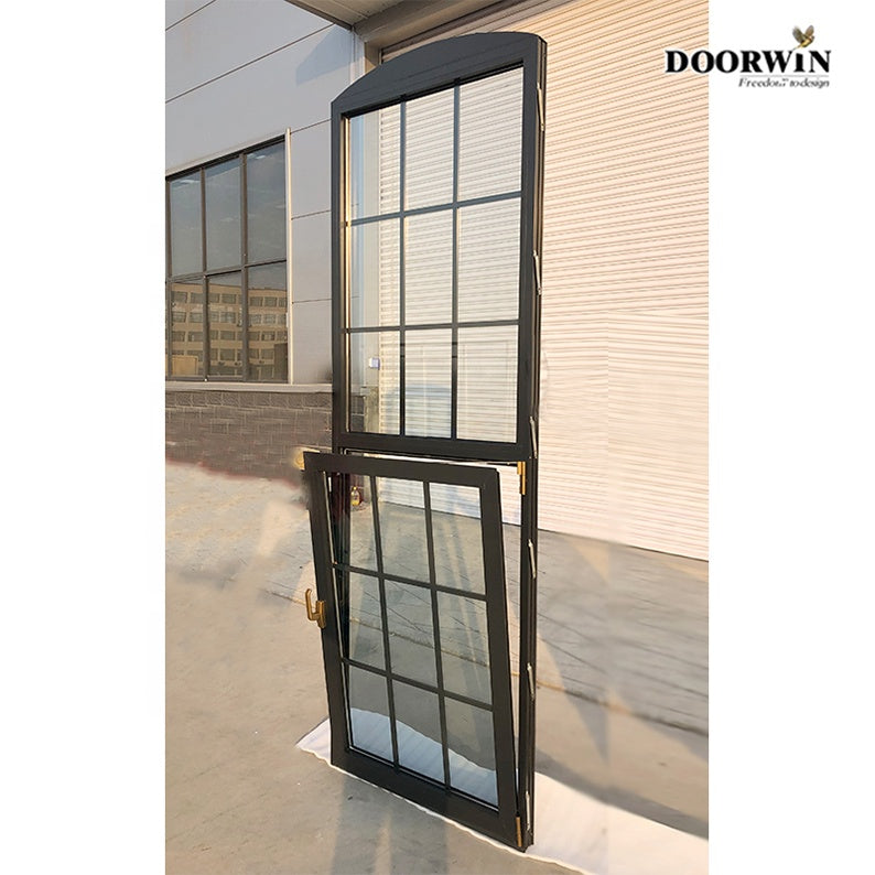 Doorwin 2021The newest beautiful picture aluminum window and door basic fixed apartments with big windows