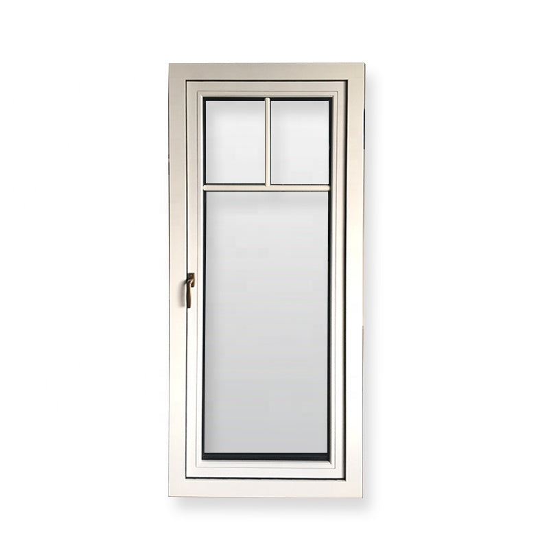 Doorwin 2021New York white stain color timber frame tilt turn windows Wood casement windows