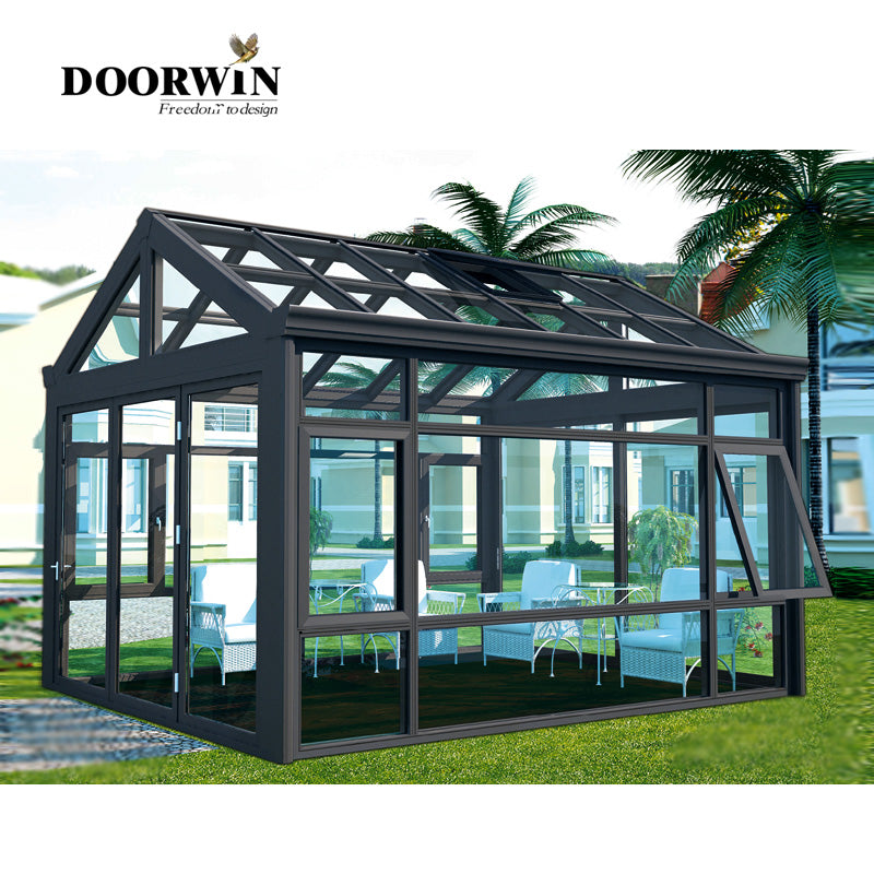 Doorwin 2021Environmentally friendly aluminium sun room very cheap aluminium profile