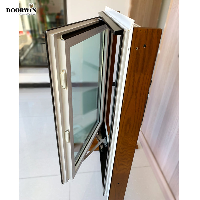 Doorwin 2021Factory direct price replacement window sashes vinyl quality PVC awning and out-swing windows