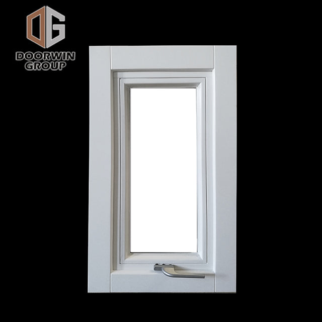 Doorwin 202115 Days lead time NFRC double glazed pine wood removable screen frame outward opening windows