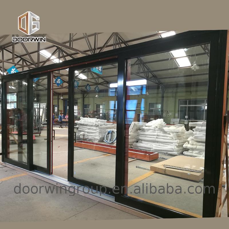 Doorwin 2021Direct Factory supplying cheaper price wholesale wood vs vinyl sliding patio doors