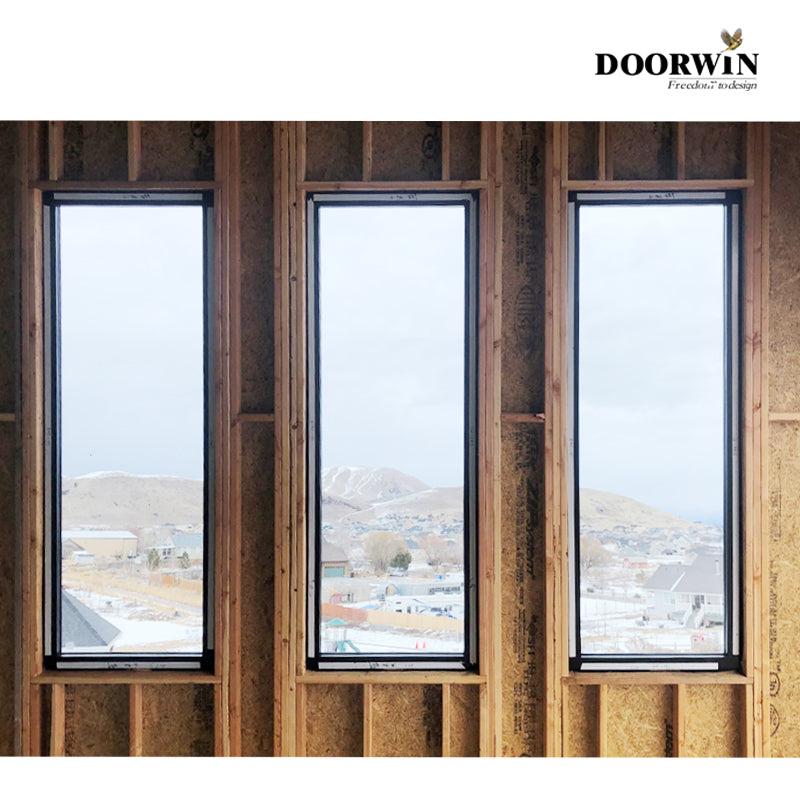 Doorwin 2021USA Double Glazed Window with Glass Casement Modern Windows