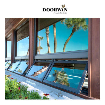 Doorwin 2021Factory Direct Sales Australia standard certified aluminum double glazed awning windows