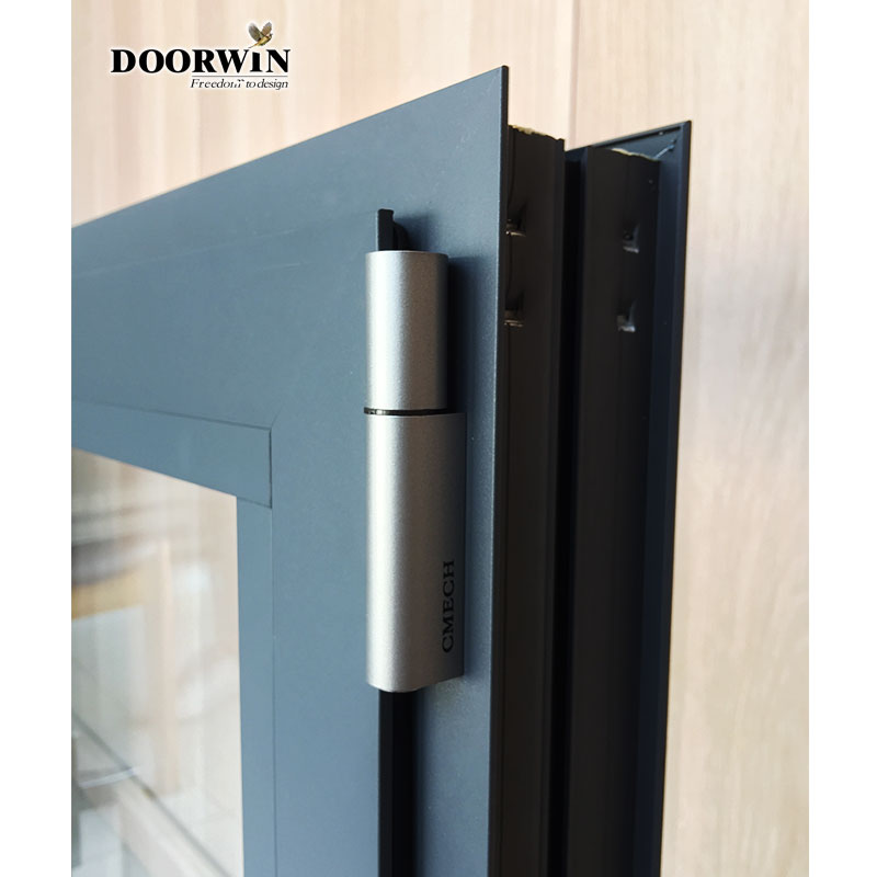 Doorwin 2021Detroit excellent quality window dual pane tilt turn double glass