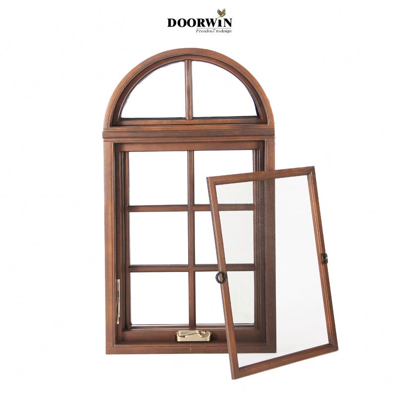 Doorwin 2021Organ Screen Hot Sale 48 x 60 Atlanta Cottage Canada Discount Cheap Double Glass Crank Casement Windows
