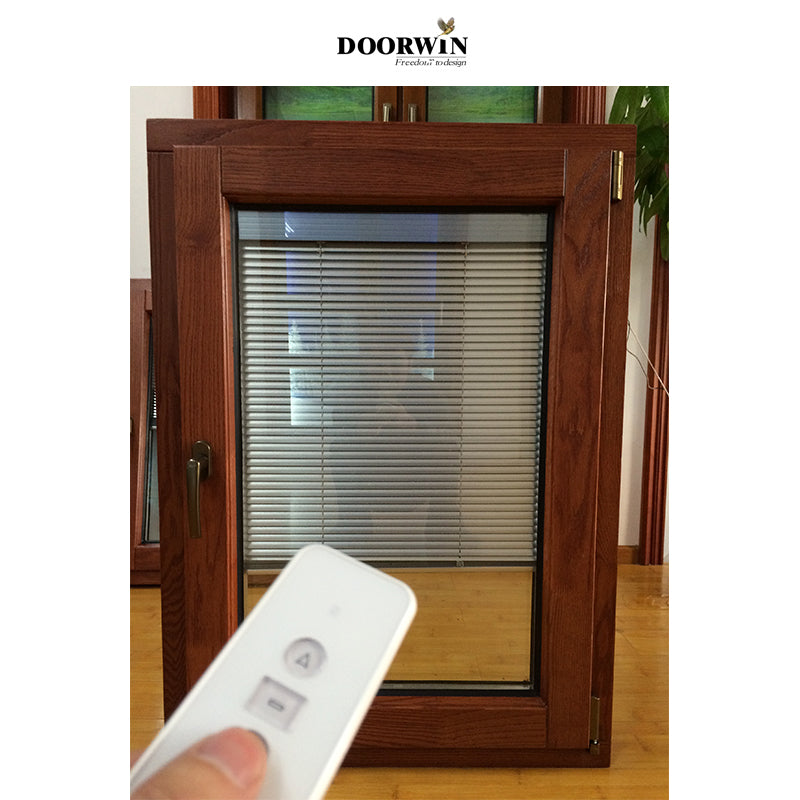 Doorwin 2021Vancouver frosted glass window double glass windows in cheap price