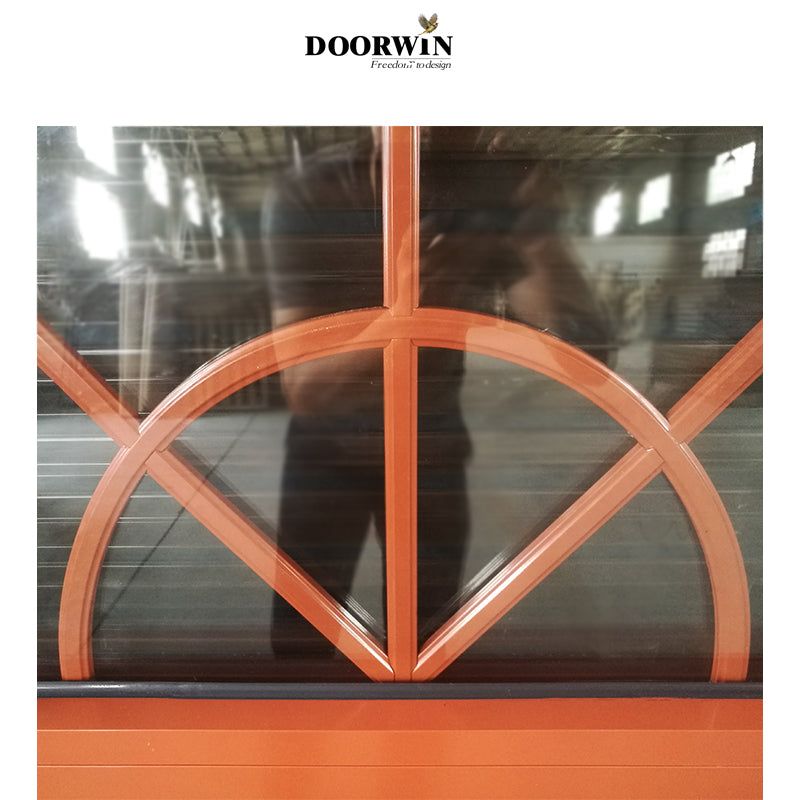 Doorwin 2021Window Manufacture California Detroit excellent quality dual pane triple glazed LOW-E glass tilt turn windows