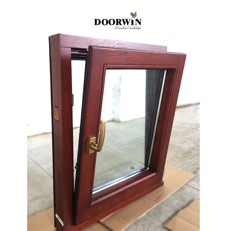 Doorwin 20212020 Doorwin Latest Design hight Air Tightness Waterproof Aluminum Tilt And Turn Casement Window