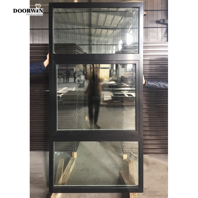 Doorwin 2021Latest Design Two Way Open Aluminium Tilt And Turn Casement Glass Windows aluminium extrusion profile windows