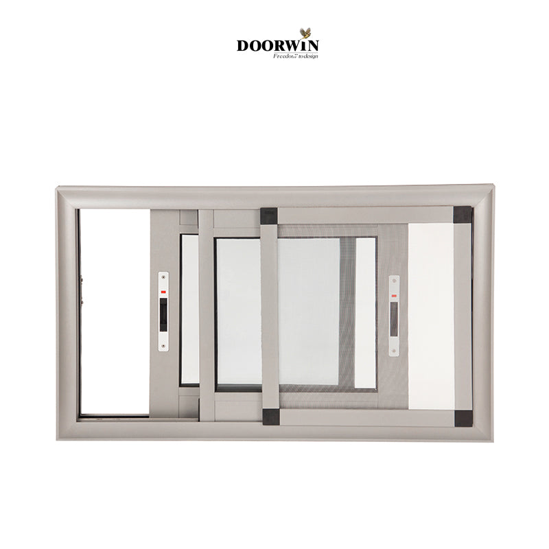 Doorwin 2021Hot sale in Australia sound proof thermal break double glazed glass for house sliding windows