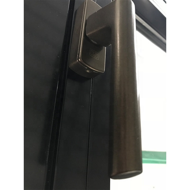 Doorwin 2021Manufacturer Double Glazing Burglar Proof Design Aluminum Type Thermal Break WindowsTilt Open Wooden Grain Color Awning Windows