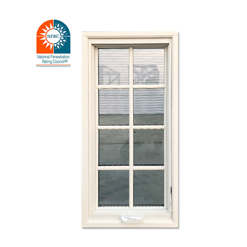 Doorwin 20212020 Doorwin new product white oak wood frame alu-clad grille design casement windows for sale