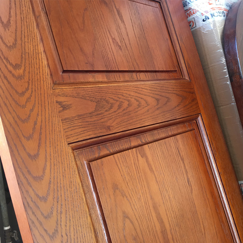 Doorwin 2021Wooden doors for arc interiors wood grain entrance door solid wood with patterns casement door