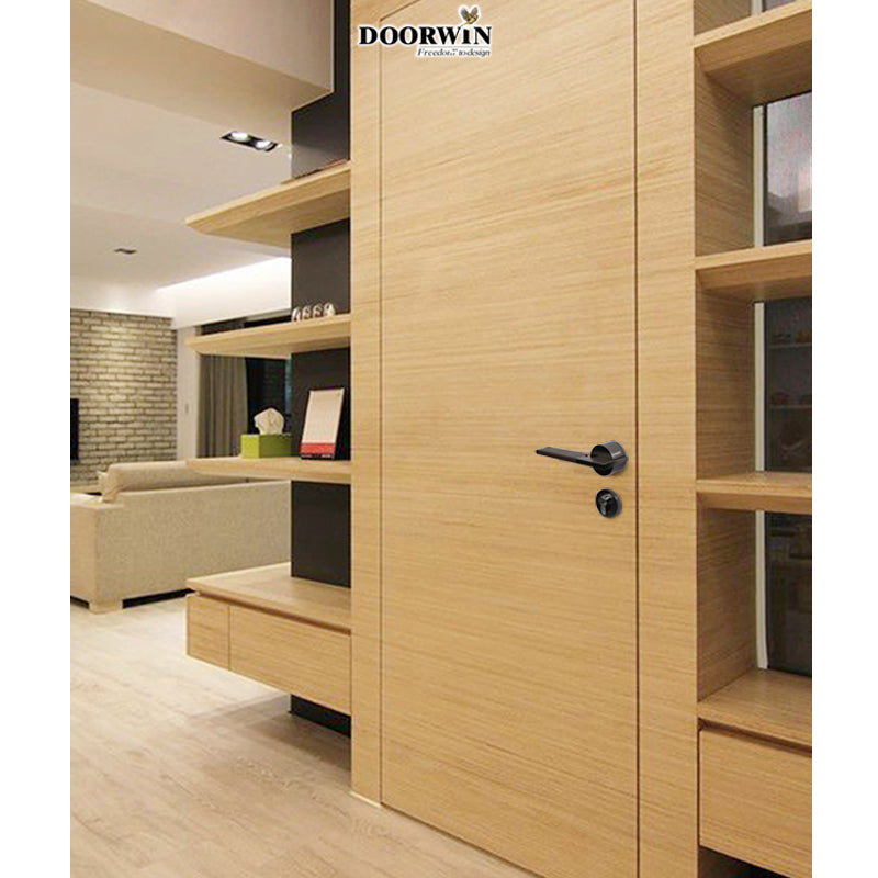 Doorwin 2021New design food grade single wooden door designs simple for home