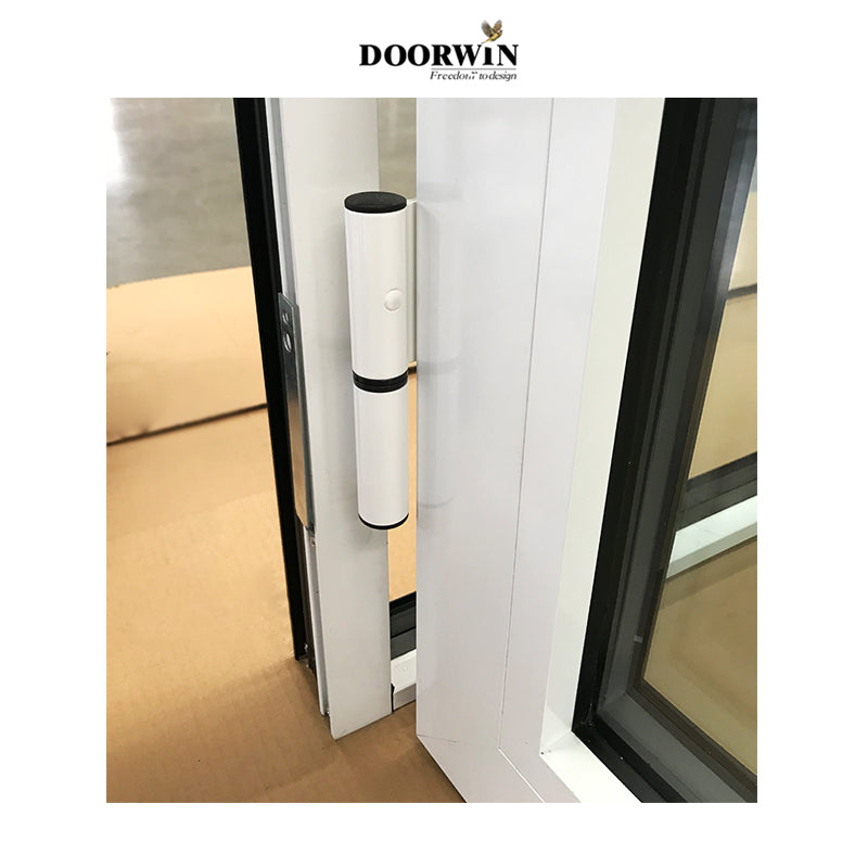 Doorwin 2021Aluminum French design mother and son double open door modern designs for houses