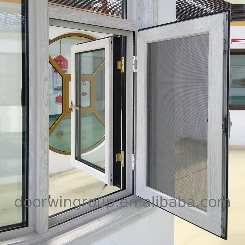 Doorwin 2021Hot sale factory direct aluminium windows brisbane northside tilt and turn window insect screen