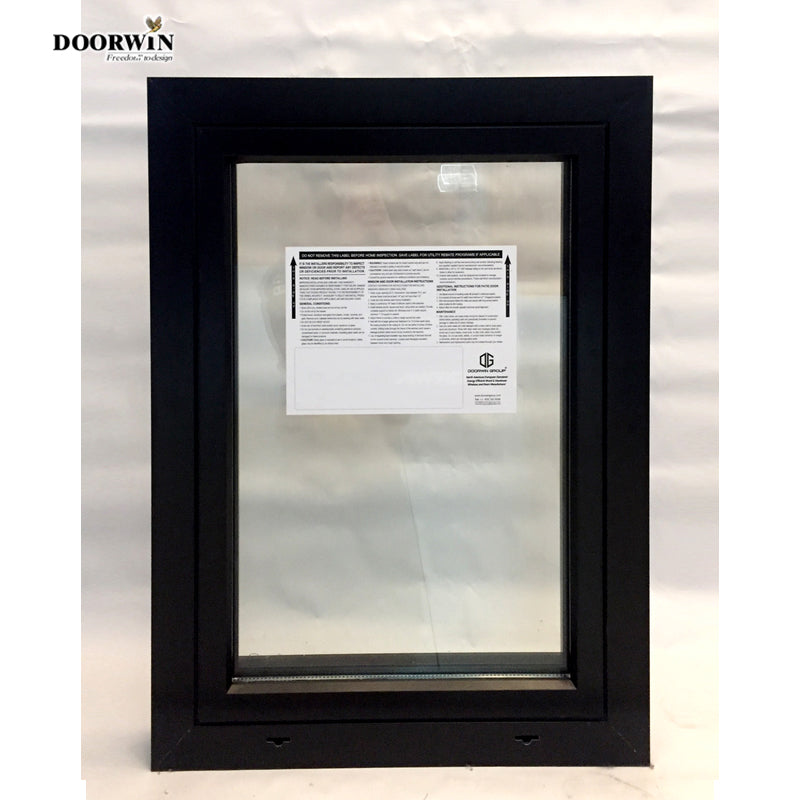 Doorwin 2021Factory direct selling Aluminium Double Glazing insulating glass Casement tilt and turn window
