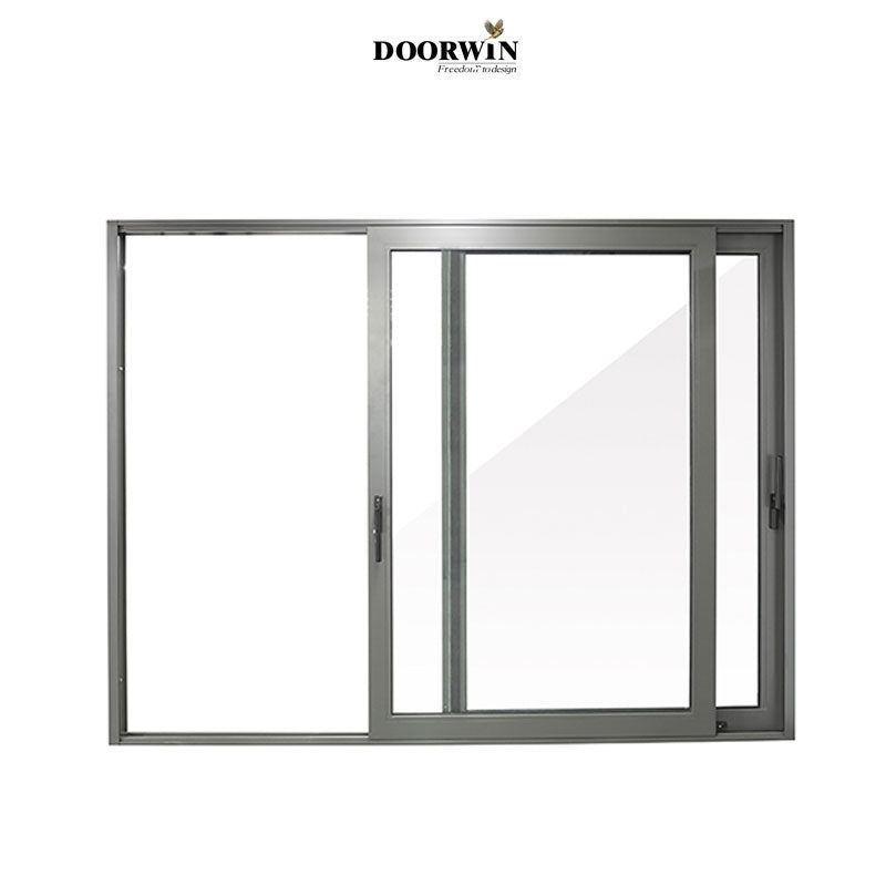 Doorwin 2021China top suppliers aluminium frame water proof double glazed lift sliding glass doors