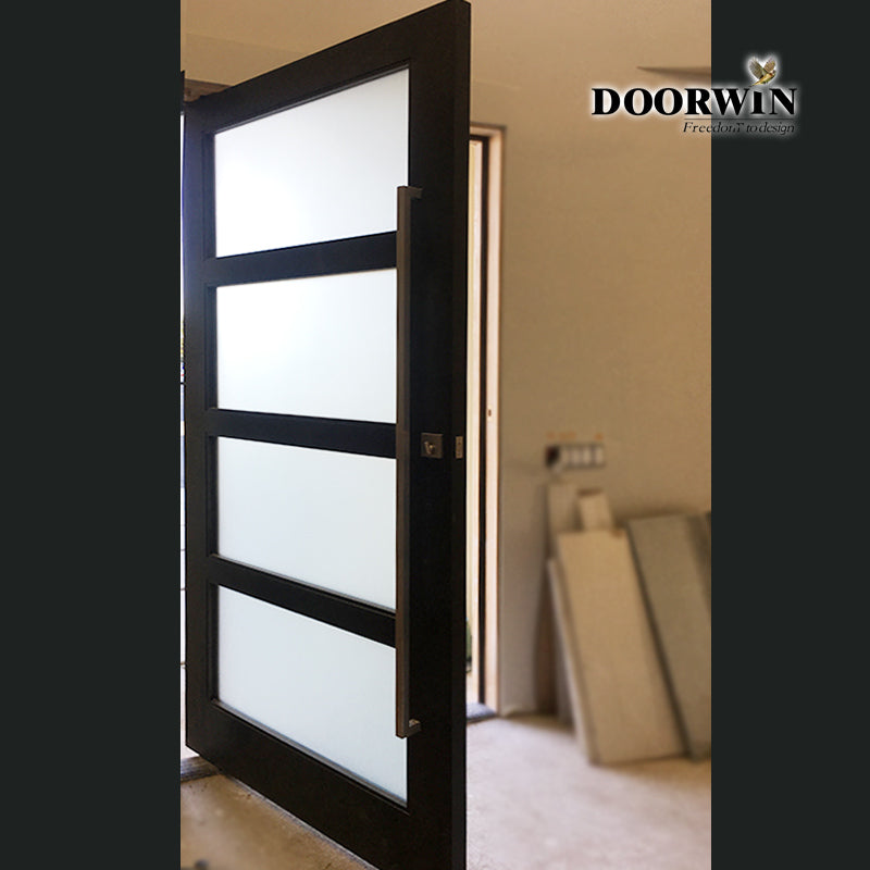 Doorwin 2021Best selling products Double glazing Aluminum casement Window glass outswing window and door Glass Casement Door