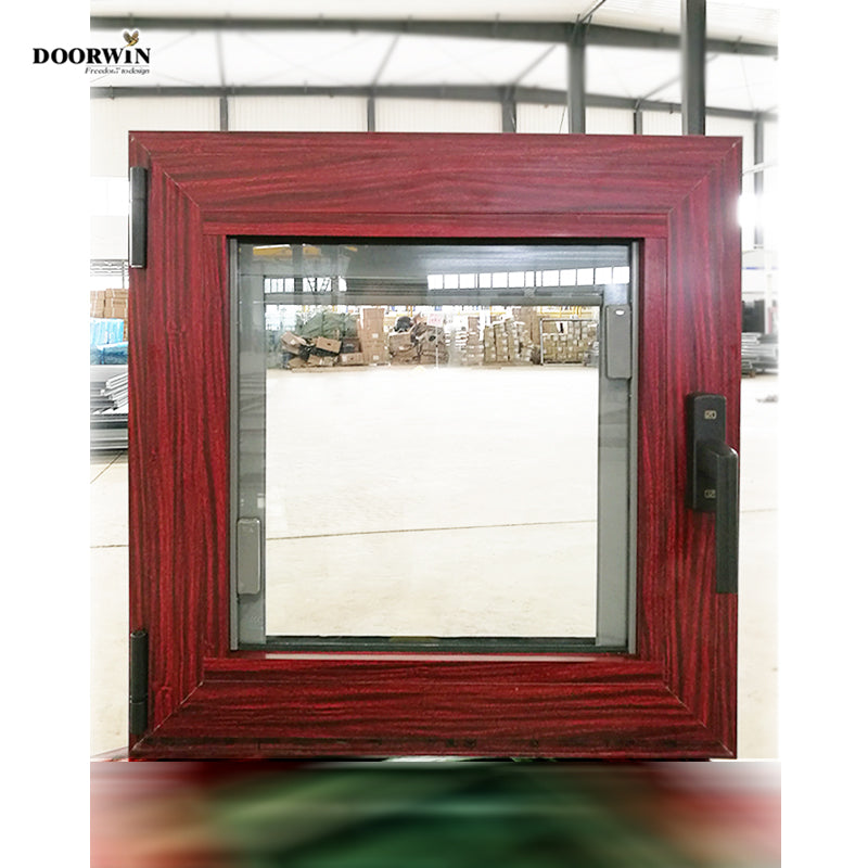 Doorwin 2021China certified supplier cheaper price aluminium double glazed tilt and turn window