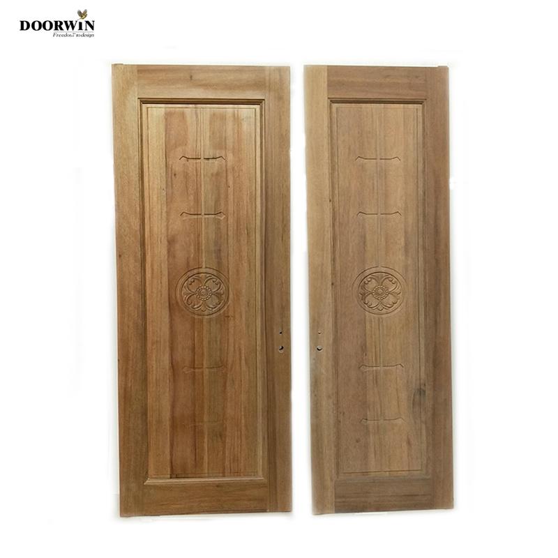 DOORWIN 2021Timber Door Design Internal Solid Panel Wooden Doors