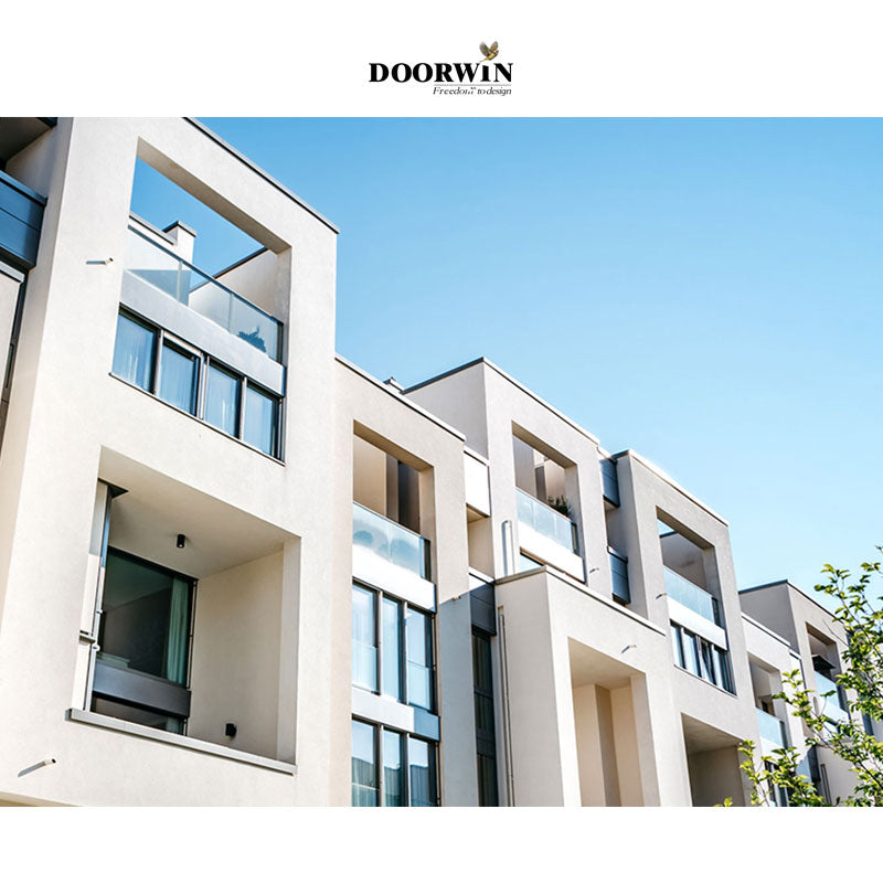 Doorwin 2021Doorwin New Design High Quality Water Proof Extruded Aluminum Frame Tilt Turn Casement Windows For Modern Residential Homes