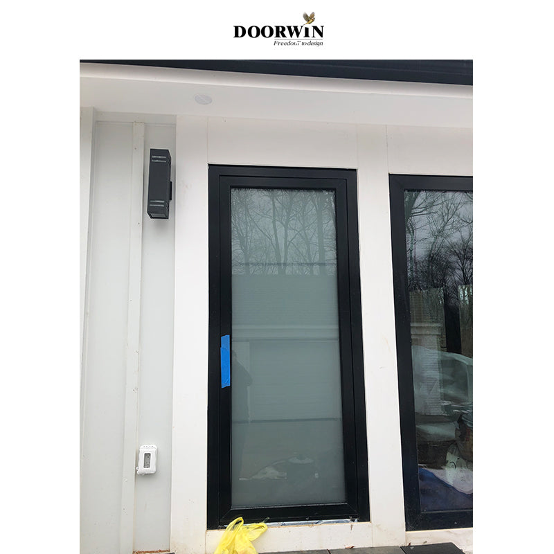 Doorwin 2021Cheap Replacement Latest Design Aluminum Frame Two Way Open Tilt-Turn Tilt And Turn aluminium Casement Window