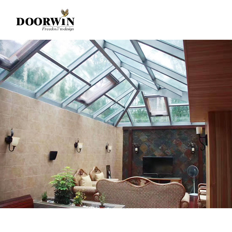 Doorwin 2021Environmentally friendly aluminium sun room very cheap aluminium profile